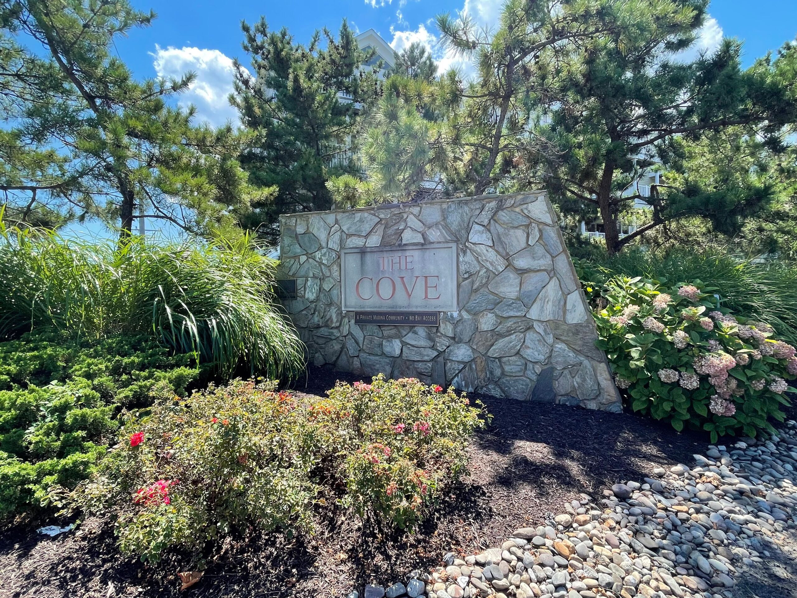 The Cove Sign